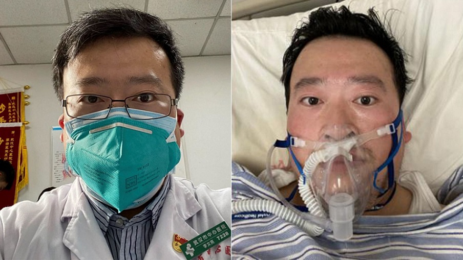 Li Wenliang médico chino alertó sobre el coronavirus muere en un hospital.