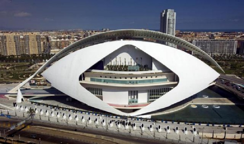 Palau de les Arts Reina Sofía, obra del arquitecto Santiago Calatrava. (Foto: EFE/Manuel Bruque)