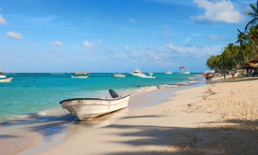 Playa de Punta Cana en República Dominicana.