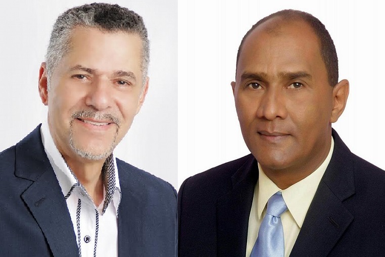 Manuel Jiménez candidato a alcalde de SDE y Abel Matos candidato a regidor del Partido Revolucionario Moderno. (Foto: externa)