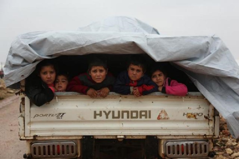 Desplazados en el noroeste de Siria ya superan el millón.