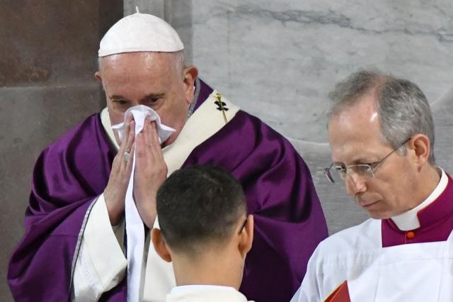 El papa Francisco durante la misa Mariana. (Foto: externa)