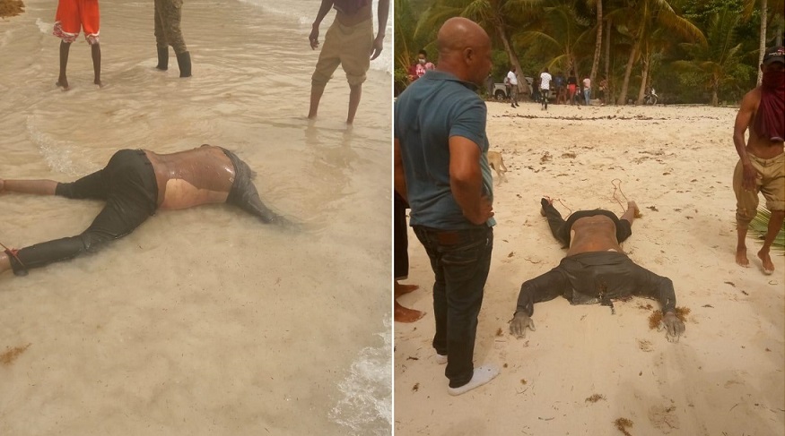 Encuentran hombre decapitado en playa de Samaná.