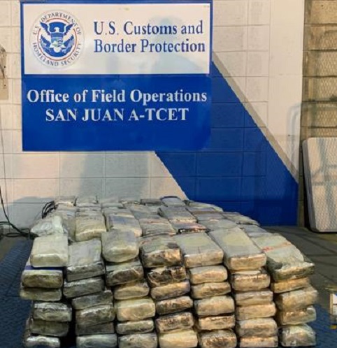 Incautan 260 kilos de cocaína dentro de ferry.