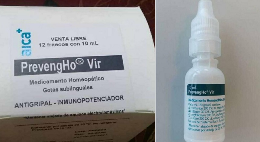Cuba promueve medicamento contra coronavirus.