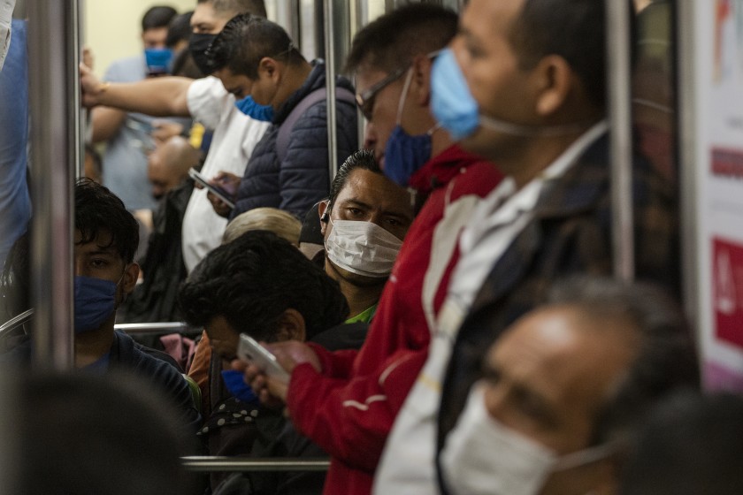 México sufre efecto de rebrote de coronavirus.
