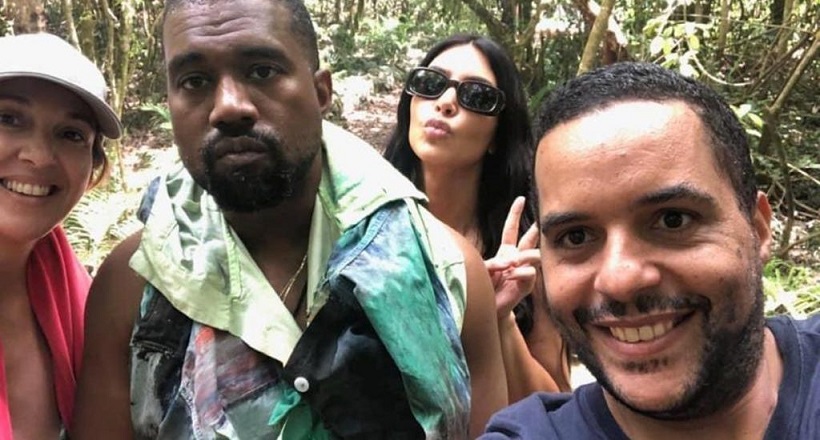 Kanye West y Kim Kardashian visitan Punta Cana.