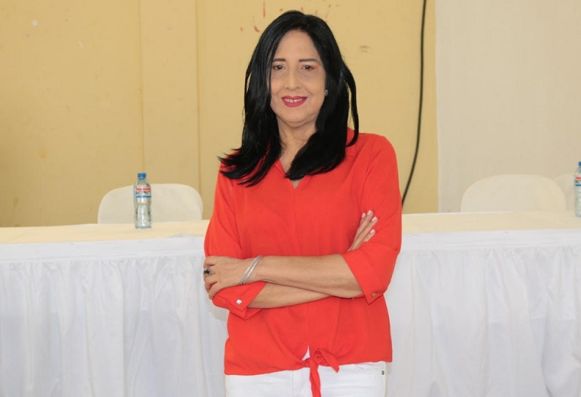 Margarita Rodríguez miembro del PRM.