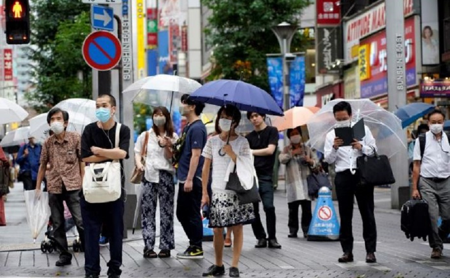 Tokio registra un récord diario de contagios de COVID-19 en plena desescalada.