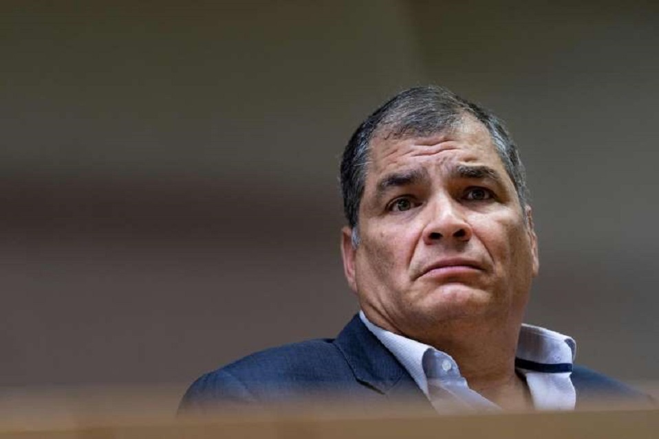 Rafael Correa, expresidente del Ecuador.