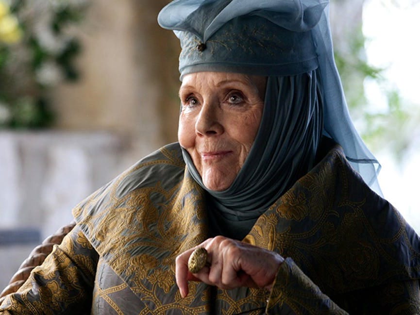 Muere actriz Diana Rigg.