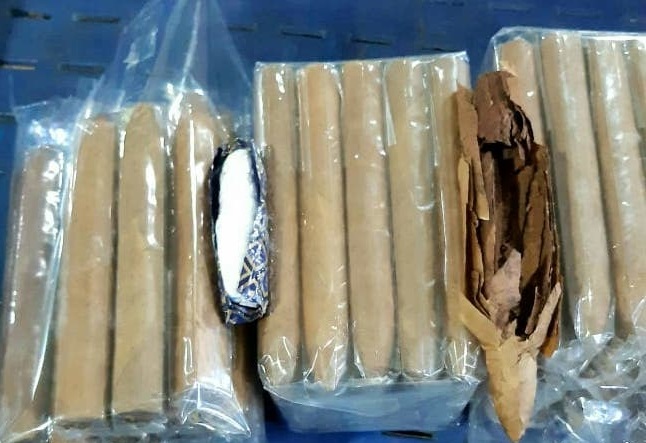 Decomisan 5 kilos de cocaína en Aeropuerto del Cibao.