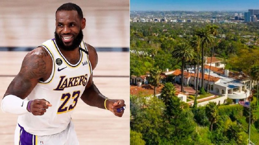 LeBron James acaba de desembolsar 51 millones de dólares australianos por una mansión en Beverly Hills. (Fuente: Getty/TMZ)