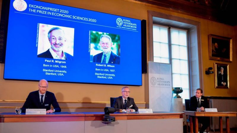 Nobel de Economía: Paul R. Milgrom y Robert B. Wilson obtienen el galardón por sus estudios sobre las subastas