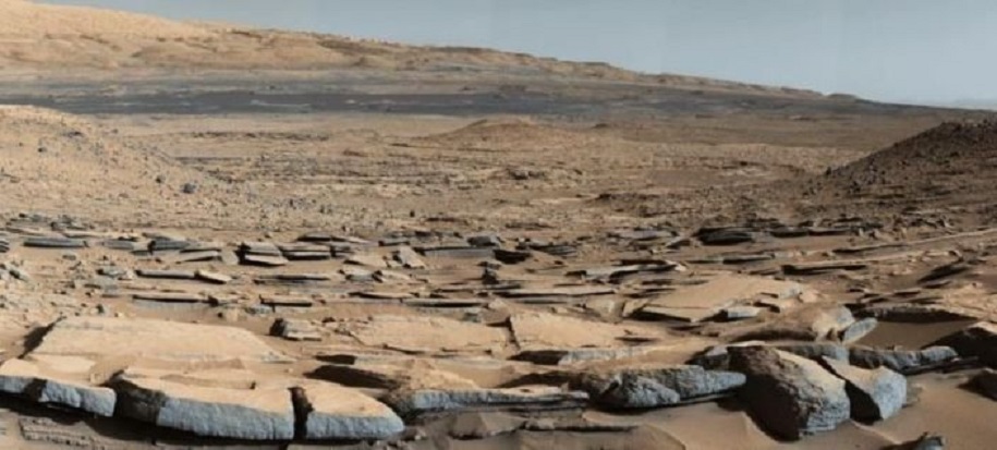 El Curiosity encuentra depósitos de antiguas inundaciones gigantes en Marte.
