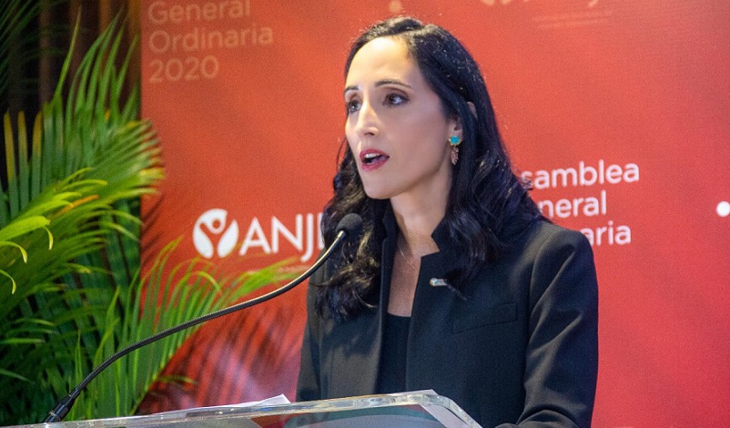 Presidente de ANJE Susana Martínez Nadal.