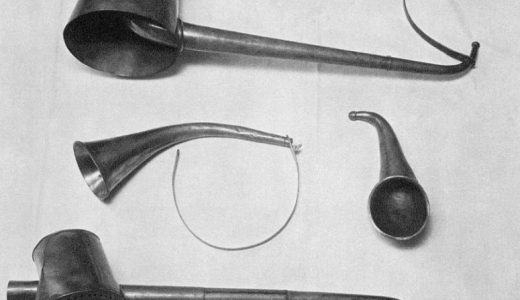 Algunos de los aparatos auditivos diseñados para que Beethoven pudiera escuchar algo de su música.