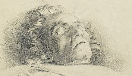 Un día después de su muerte, el cuerpo de Beethoven fue sometido a una autopsia.