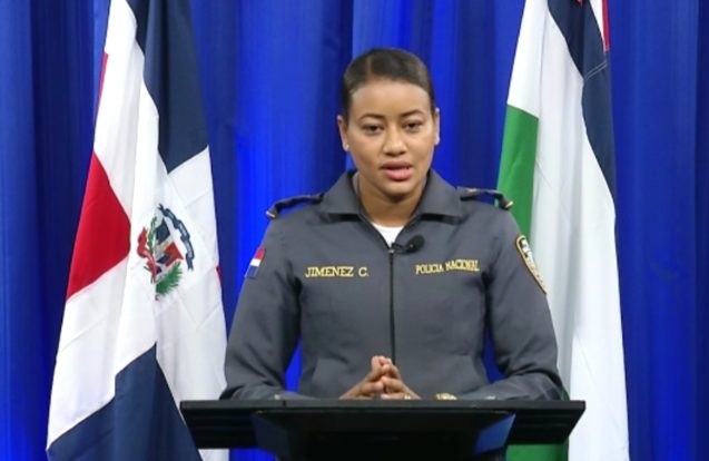 Policía designa Ana Josefina Jiménez vocero de la entidad.
