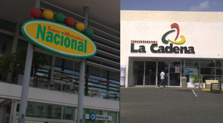 Supermercados Nacional adquiere sucursales de La Cadena.