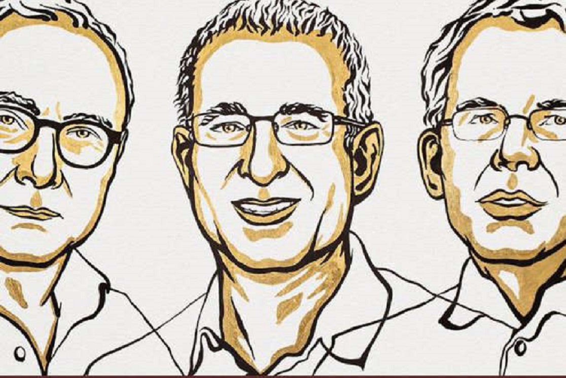 Premio Nobel de Economía a David Card, Joshua D Angrist y Guido W. Imbens.
