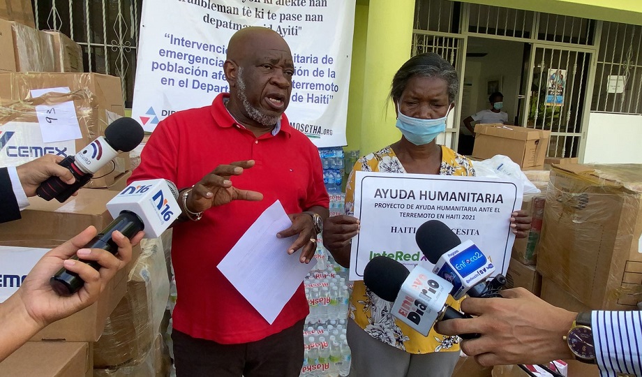 Entidades envían ayuda humanitaria a víctimas terremoto Haití.