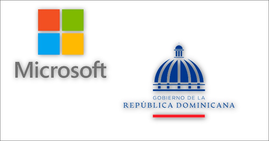 Microsoft y Gobierno dominicano suscriben acuerdo de seguridad.