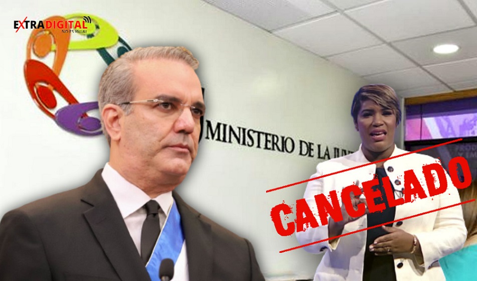 Presidente destituye a ministra Luz del Alba Jiménez.