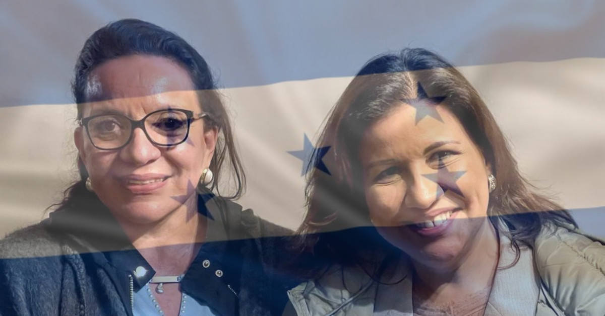 Margarita Cedeño felicita a Xiomara Castro nueva presidente de Honduras.