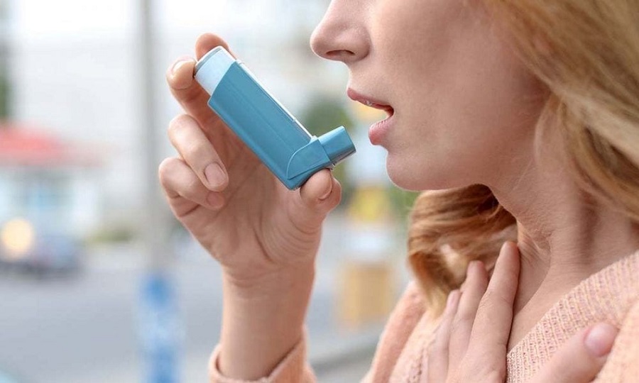 Personas con asma alérgica más protegidas contra covid.