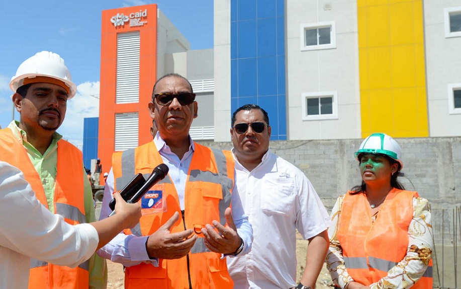 Obras Públicas anuncia avances construcción CAID.