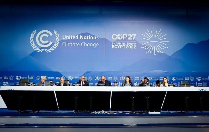 Inauguran Cumbre Mundial del Clima COP27.