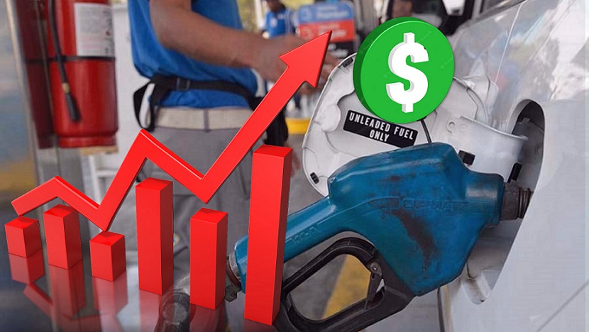 Industria y Comercio prevé aumento en precios de los combustibles.