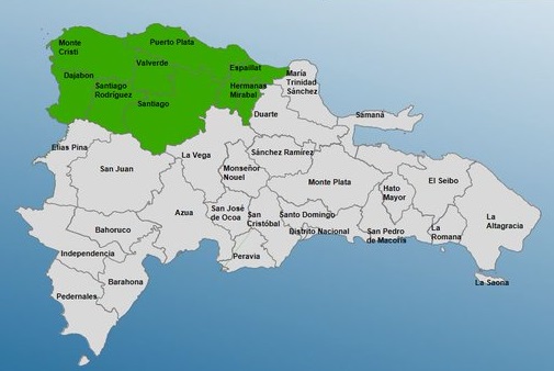Vaguada afectará 8 provincias en el país.
