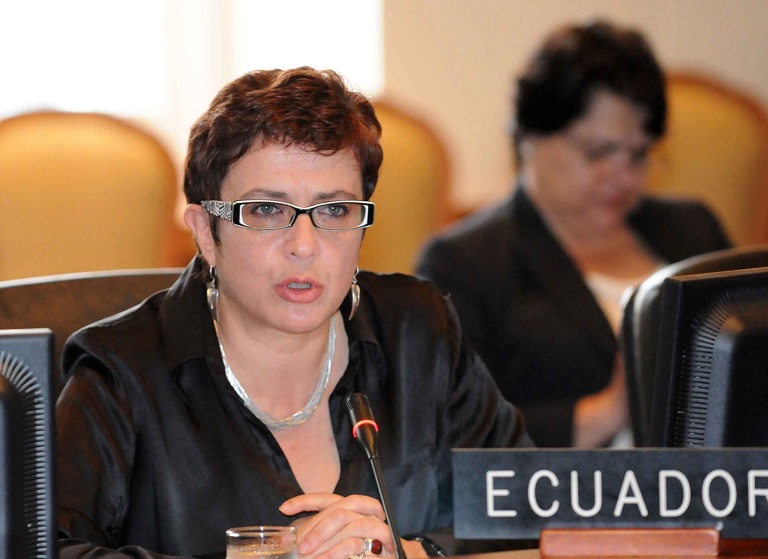 ONU envía a María Isabel Salvador a Haití.