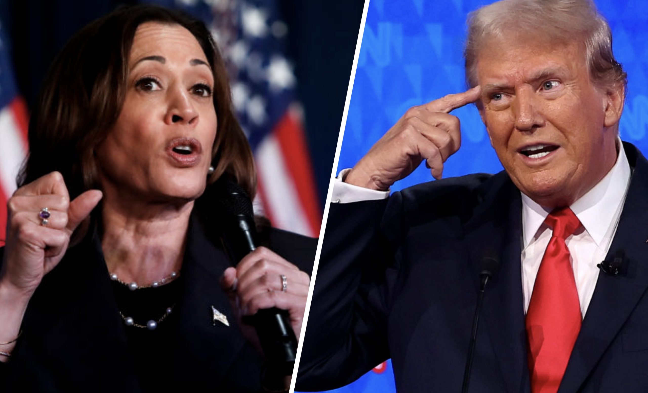 Trump llama "lunática radical" a Kamala Harris en primer mitin tras  retirada de Biden