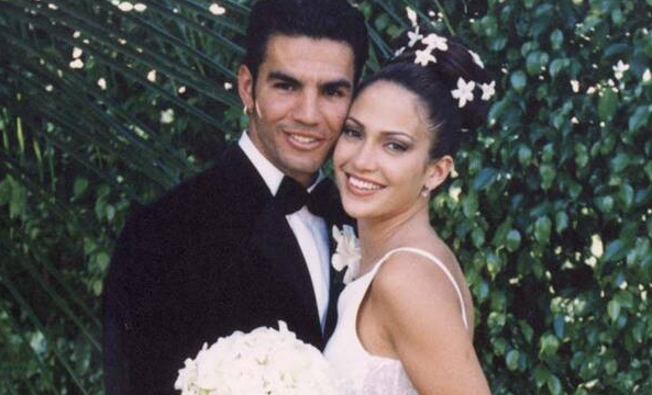 Primer matrimonio de Jennifer López con empresario Ojani Noa.